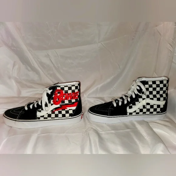 David Bowie Vans Sk8-hi - Picture 2 of 7